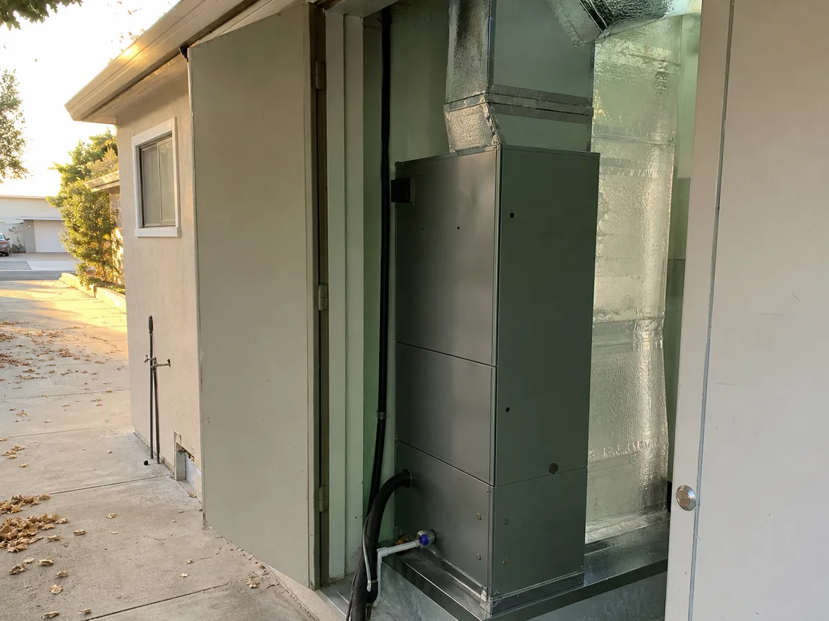 Freshly cleaned vent back in place — completed job in Fremont, CA